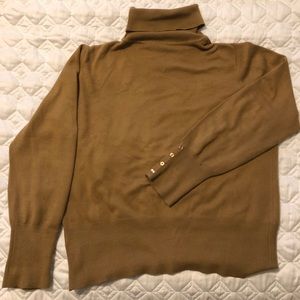 Camel turtleneck sweater JM Collection